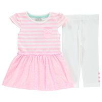 Crafted Dress and Leggings Set Infant Girls