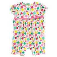 Crafted Spotted Romper Baby Girls