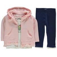 crafted three piece fashion jogging set infant girls