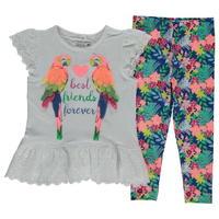 Crafted Top and Legging Set Child Girls