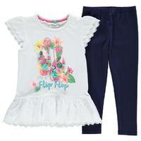 Crafted Top and Legging Set Child Girls