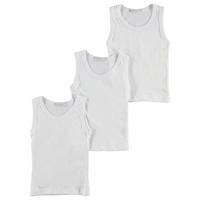 Crafted 3 Pack Vests Child Boys