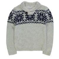 Crafted Neptune Fairisle Knitted Jumper Child Boys