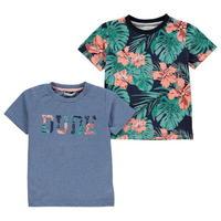 Crafted 2 Pack Aloha T Shirts Child Boys