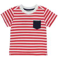 Crafted Short Sleeve Stripe T Shirt Infant Boys