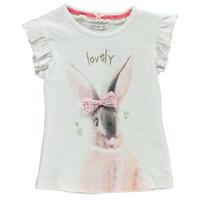Crafted Photo Bunny T Shirt Child Girls