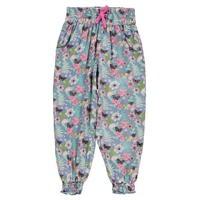 crafted all over print baggy trousers child girls