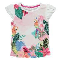 Crafted Tropical Sub T Shirt Child Girls