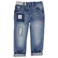 Crafted Patchwork Jeans Infant Girls