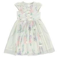 Crafted Flower Occasion Dress Child Girls