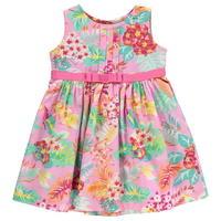Crafted Floral Dress Baby Girls