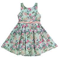 crafted floral dress child girls