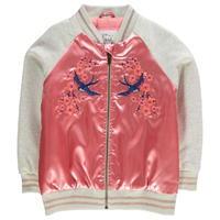 Crafted Embroidered Bomber Jacket Child Girls