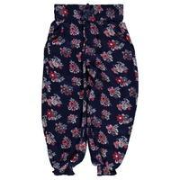 Crafted AOP Floral Harem Trousers Child Girls