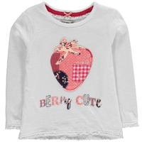 crafted applique t shirt infant girls