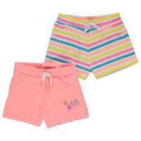 Crafted 2 Pack Shorts Child Girls