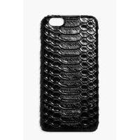 Croc Texture iPhone 6 Case - black