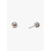 CRY PAVE BALL STUD SINGL OR 3P