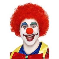 Crazy Clown Wig Red
