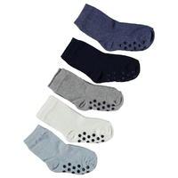 crafted marl socks pack of 5