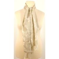 Cream Floral Print Scarf