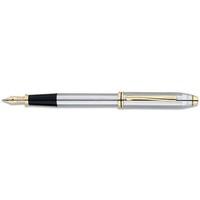 Cross Townsend Chrome and Gold-Plated Fountain Pen 506-MF