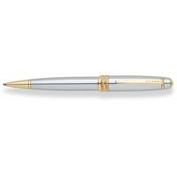 Cross Bailey Chrome and Gold Ballpoint Pen AT0452-6