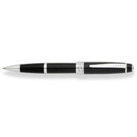 cross bailey black lacquer rollerball pen at0455 7