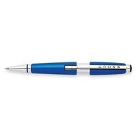 Cross Edge Blue and Chrome Rollerball Pen AT0555-3