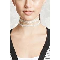 crochet choker set