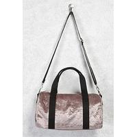 Crushed Velvet Duffle Bag