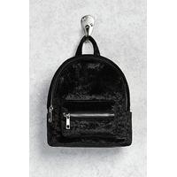 Crushed Velvet Mini Backpack