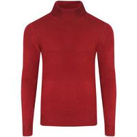 Craig Roll Neck Knitted Jumper in Red  Kensington Eastside