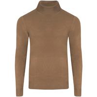 Craig Roll Neck Knitted Jumper in Taupe  Kensington Eastside