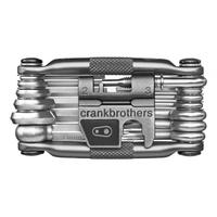Crank Brothers Multi 19 Multitool - Nickel Grey