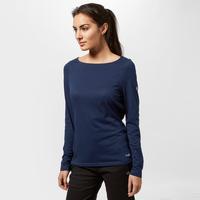 craghoppers womens nosilife erin long sleeved top mid blue mid blue