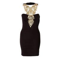 Crochet Necklace Bodycon Dress