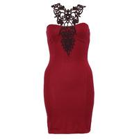 Crochet necklace Bodycon Dress