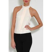 Cream Halterneck Top