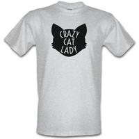 Crazy Cat Lady male t-shirt.