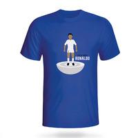 Cristiano Ronaldo Real Madrid Subbuteo Tee (blue)