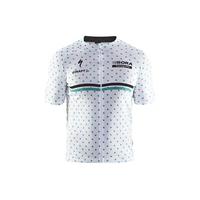 Craft Bora-Hansgrohe Training Short Sleeve Jersey | White - M