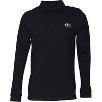 Cruyff Classics Mens Vans Long Sleeve Polo Navy