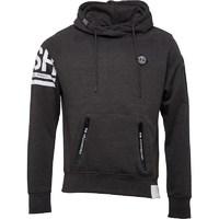 Crosshatch Mens Boost Hoody Charcoal Marl