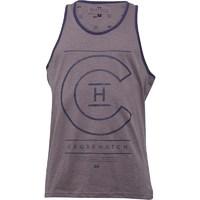 crosshatch mens alfa vest light grey marl