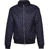 crosshatch mens ceelowe quilted bomber jacket total eclipse