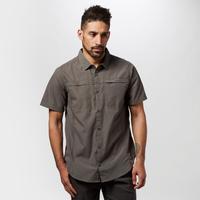 craghoppers mens kiwi trek short sleeve shirt grey grey