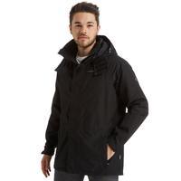 craghoppers mens ashton long gore tex jacket black black