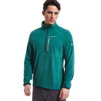 craghoppers mens pro lite half zip fleece green green