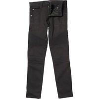 Crosshatch Mens Rancho Biker Fit Jeans Black